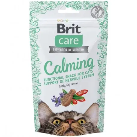 Ласощі Brit Care Кет Снек Калмінг для котів, курка