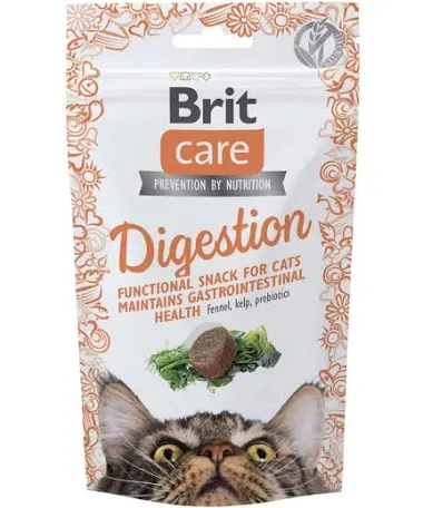 Ласощі Brit Care Кет Снек Дайджесчен для котів, тунець