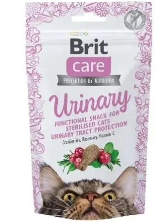 Ласощі Brit Care Кет Снек Урінарі для котів, індичка