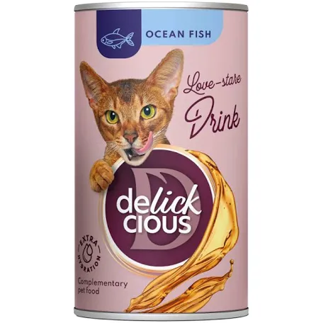 Напій Delickcious для котів, океанічна риба