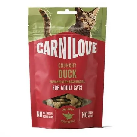 Ласощі Carnilove Duck Raspberries, качка для імунітету