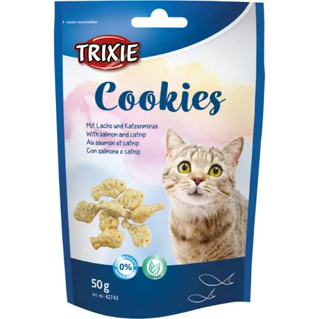 Ласощі Trixie Cookies, лосось та м'ята