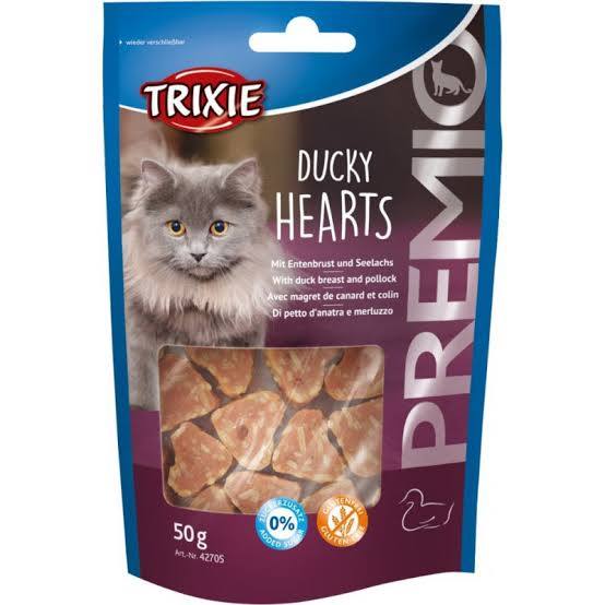 Ласощі Trixie Ducky Hearts, качка