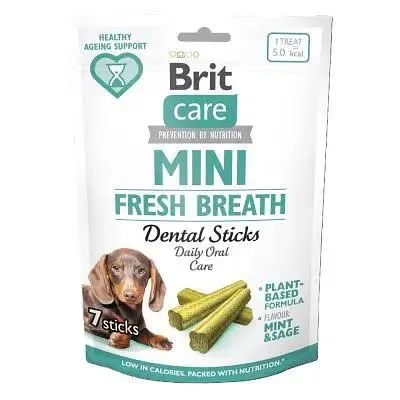 Ласощі Brit Mini Treats True Breath, для зубів