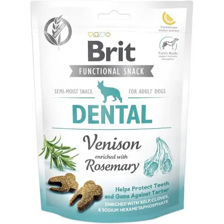Ласощі DENTAL BRIT, олень та розмарин