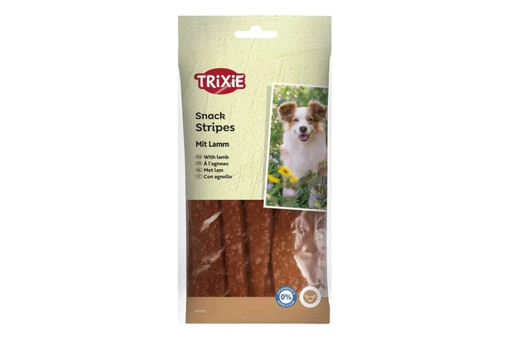 Ласощі Trixie Stripes Страйпс, з ягням