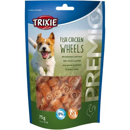 Ласощі Trixie Fish Chicken Wheels
