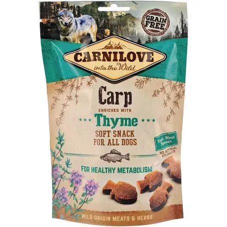 Ласощі Carnilove Metabolism, короп та чебрець