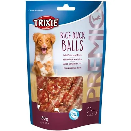 Ласощі Trixie Rice Duck Balls, кульки з качкою