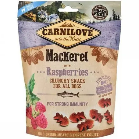 Ласощі Carnilove Immunity, макрель та малина