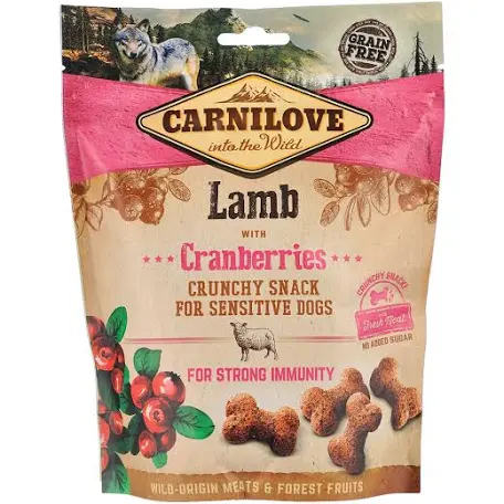 Ласощі Carnilove Immunity, ягня та журавлина