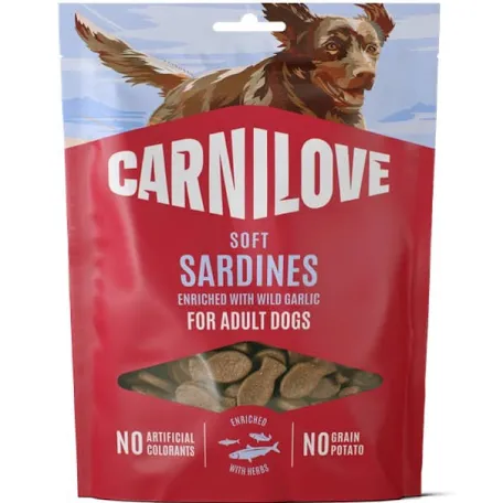 Ласощі Carnilove Ageing, сардини та часник