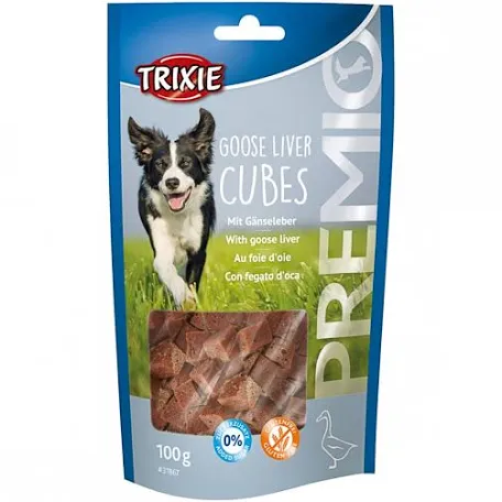 Ласощі Trixie Goose Liver Cubes