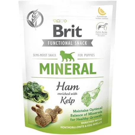 Ласощі Brit Care Мінерал Хем для цуценят, з шинкою
