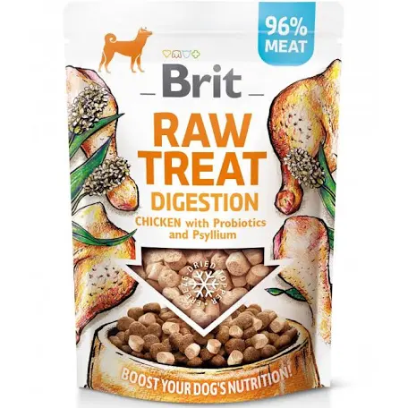 Ласощі Brit Raw Treat Digestion Фріз-драйд, курка