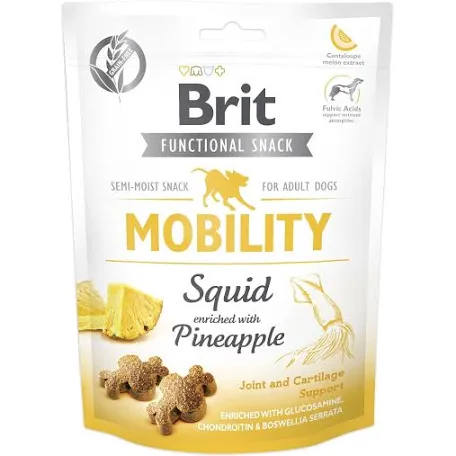 Ласощі BRIT Mobility, кальмар та ананас