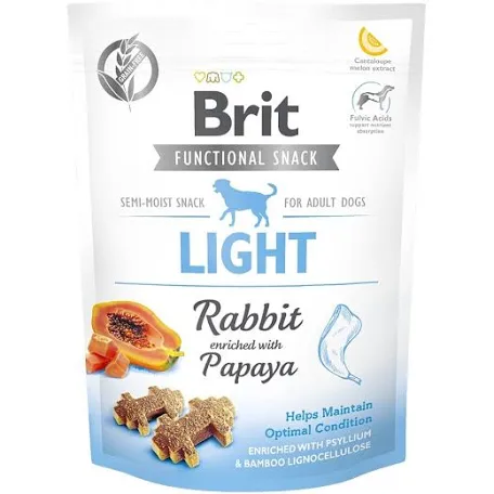 Ласощі BRIT Light, кролик та папайя
