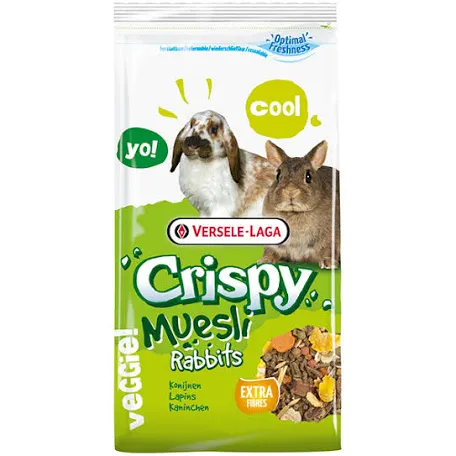Корм Crispy Muesli Rabbits Versele-Laga для кроликів