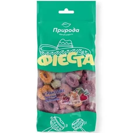 Гранулят Природа Фієста Овочевий для гризунів