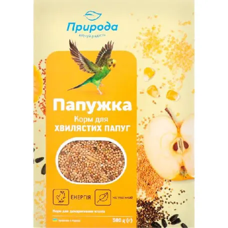 Корм Природа Папужка Енергія 500г