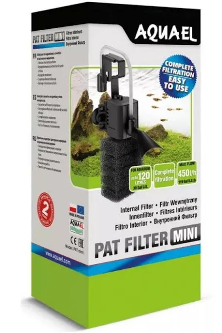Фільтр Aquael внутрішній для акваріума PAT-MINI 450л/год до 120л