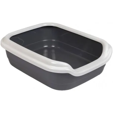 Туалет для котів Comfort L 49х39х15, сірий