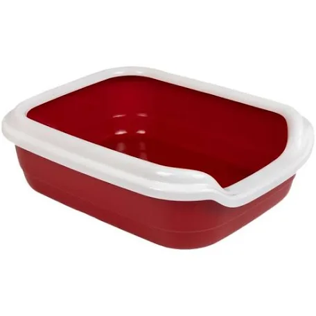 Туалет для котів Comfort L 49х39х15, бордовий