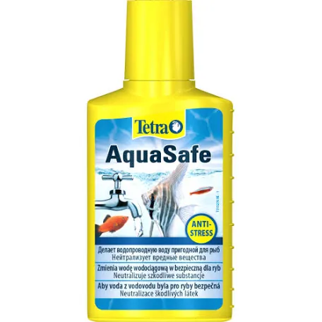 Засіб Tetra для підготовки води в акваріумі AquaSafe 100мл на 200л