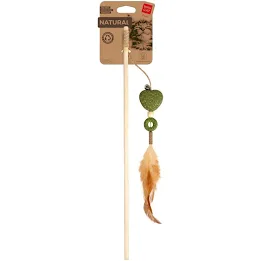 Іграшка для котів WAUCAT Fun Natural Дражнилка з сердечком 60см