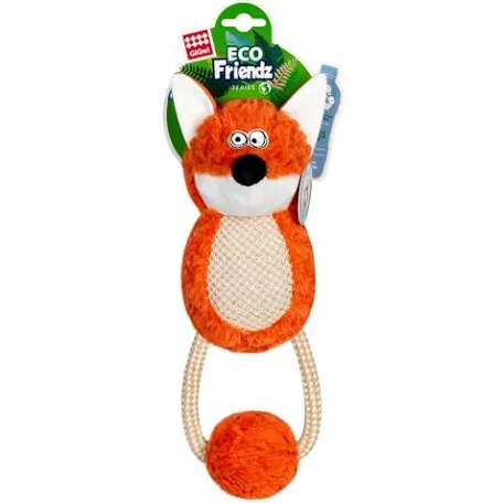 Іграшка GiGwi Лисиця з пищалкою Plush для собак 30см