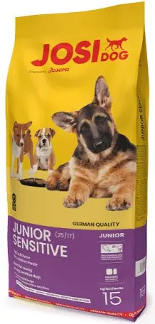 Сухий корм для цуценят JosiDog Junior Sensitive