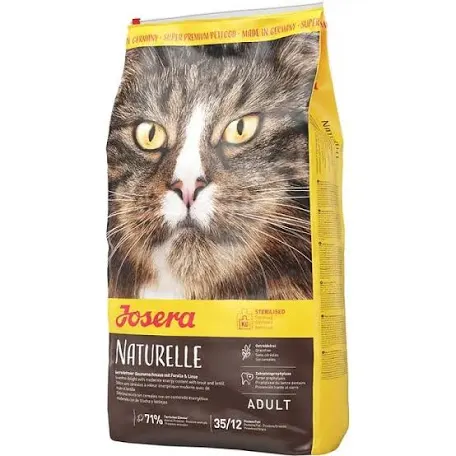 Сухий беззерновий корм для стерилізованих котів Josera Naturelle з фореллю