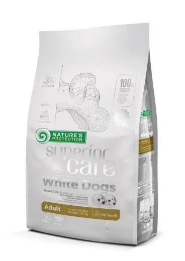 Сухий корм для собак дрібних порід Nature Protection White Dogs з ягням