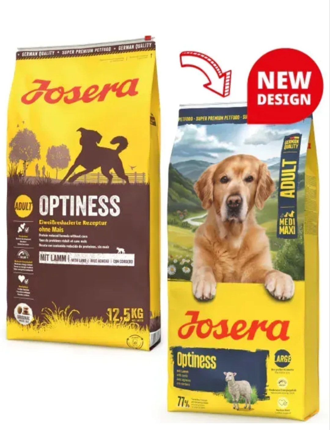Сухий корм для собак Josera Optiness