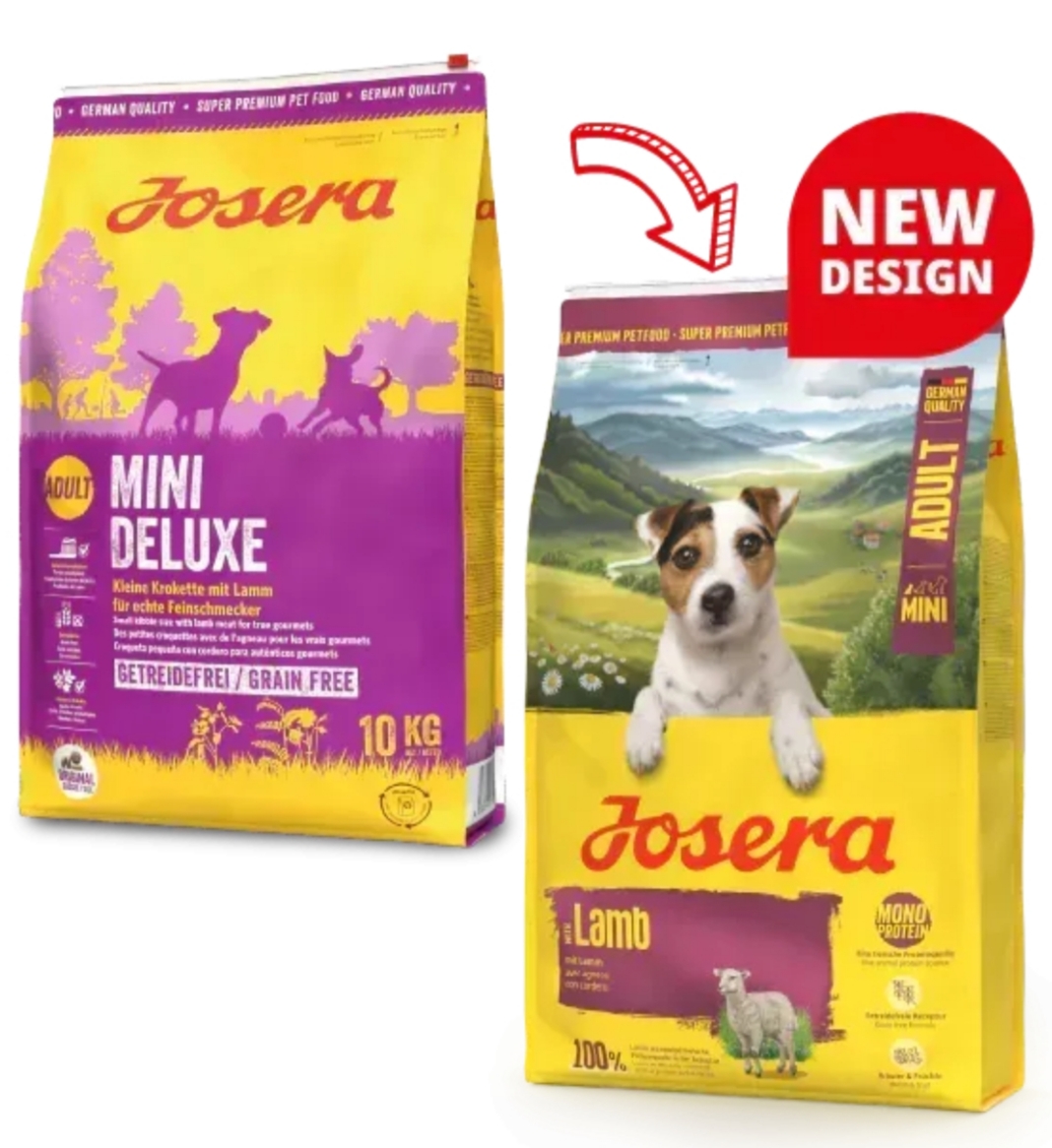 Сухий корм для собак дрібних порід Josera Mini Deluxe