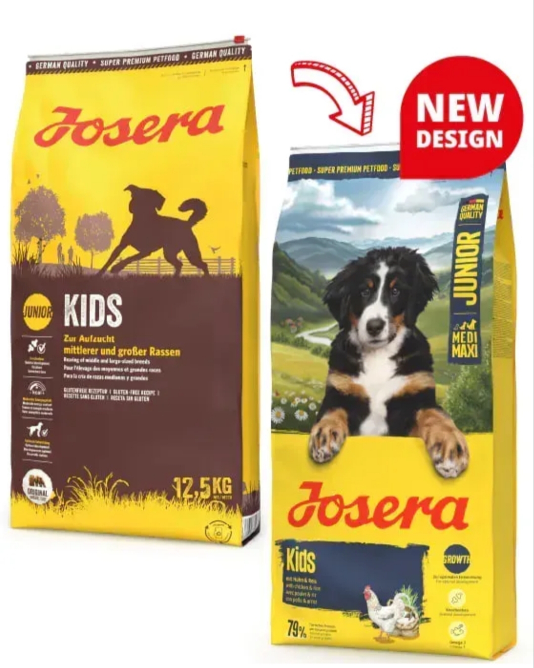Сухий корм для цуценят Josera Kids з птицею