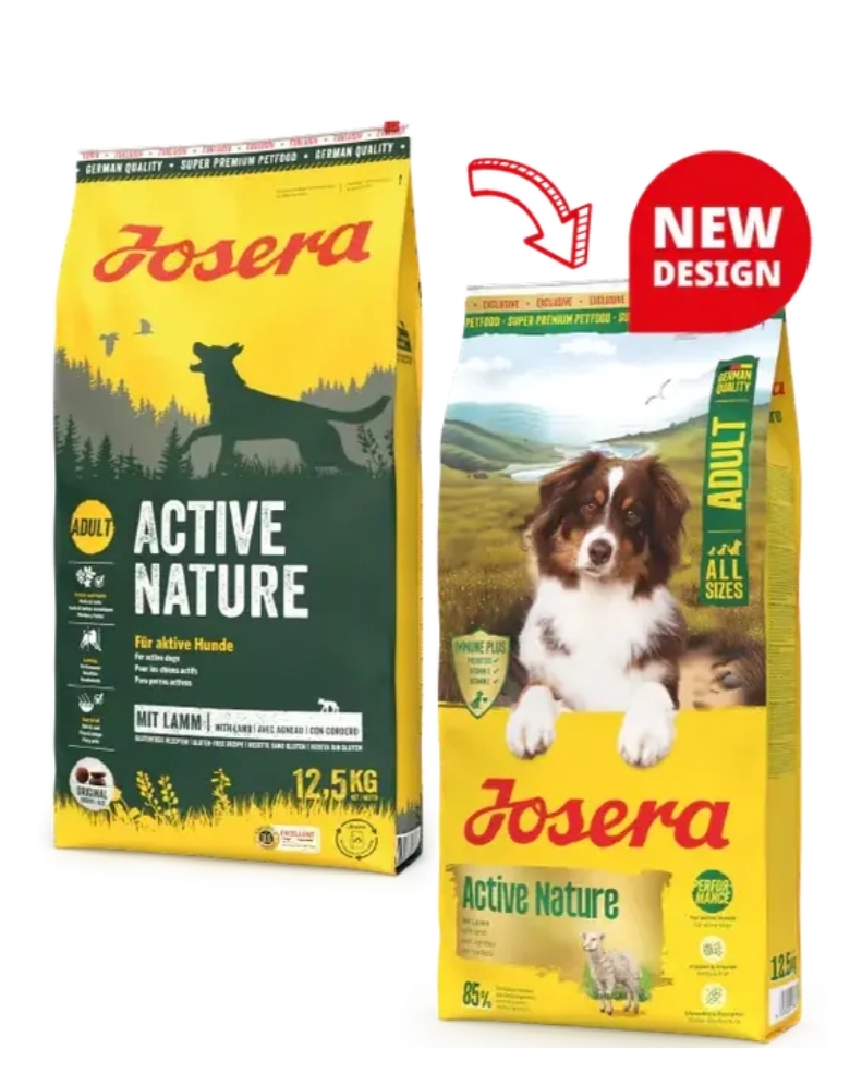 Сухий корм для собак Josera Active Nature