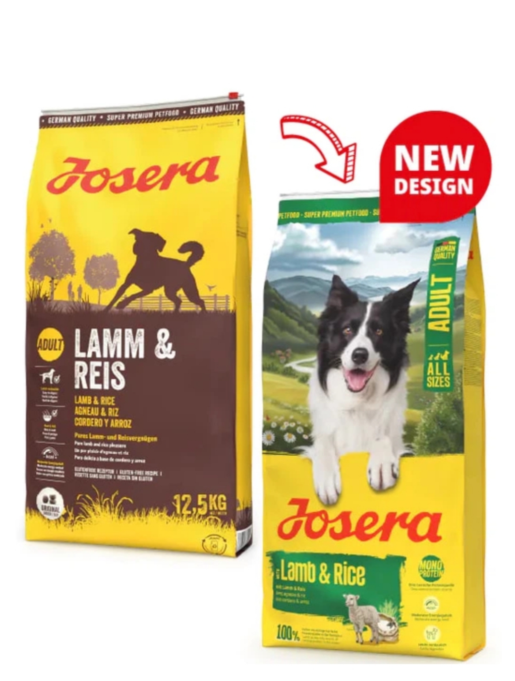 Сухий корм для собак Josera Lamb Rice з ягням та рисом