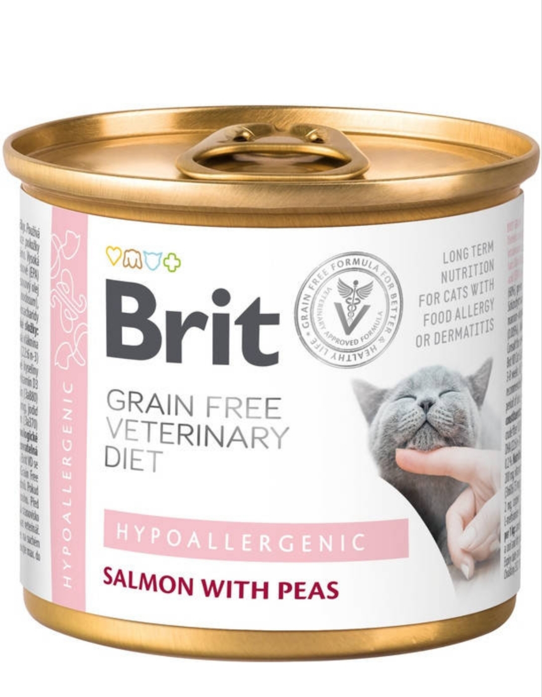 Вологий корм для котів BRIT Cans Hypoallergenic