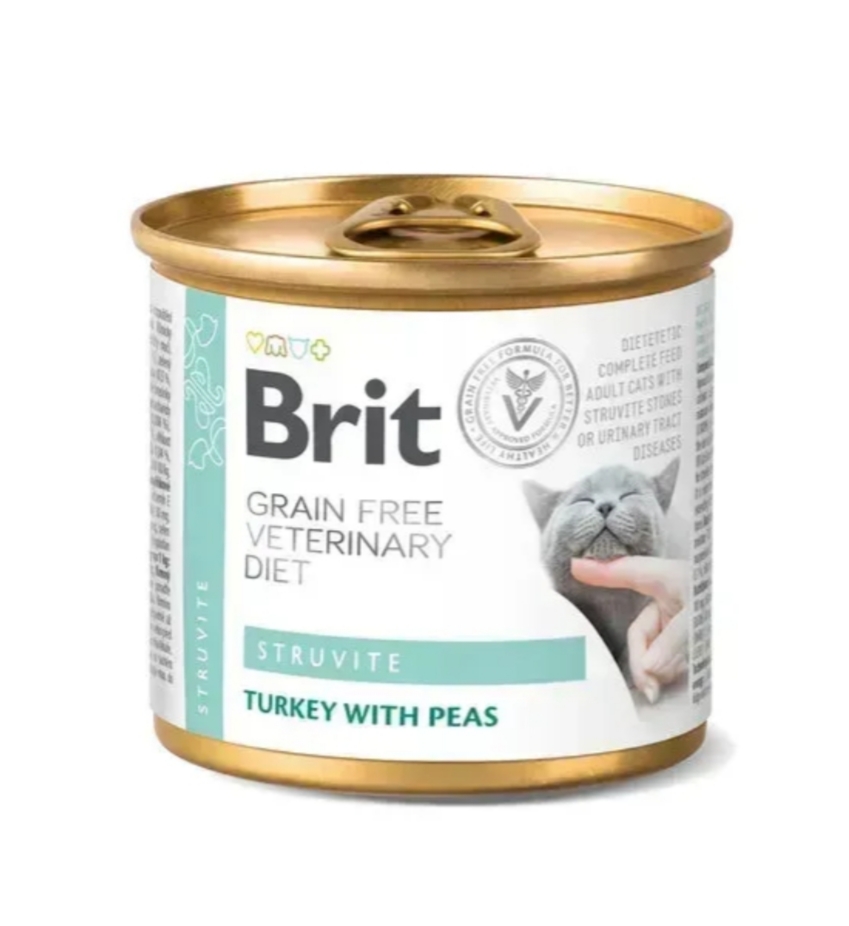 Вологий корм для котів BRIT Cans Struvite