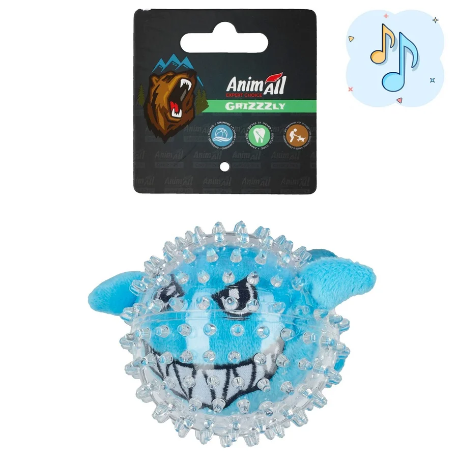 AnimAll Grizzzly М'яка іграшка Акула, синя, (9 см)