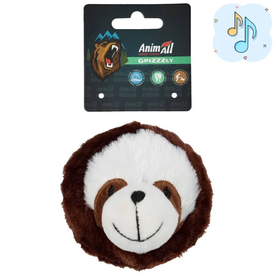 AnimAll Grizzzly М'яка іграшка Лінивець, (9 см)