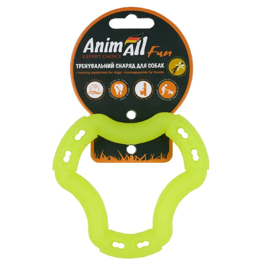 AnimAll Fun кільце 6 сторін 12 см жовте