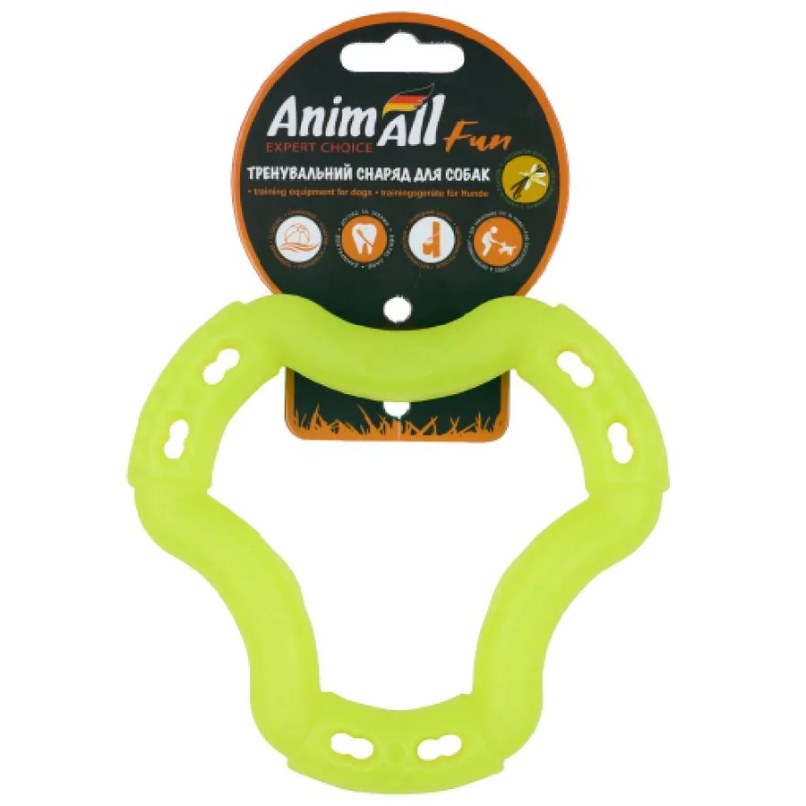 AnimAll Fun кільце 6 сторін 15 см жовте