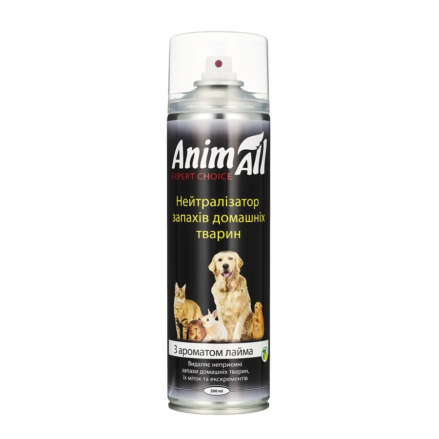 AnimAll нейтралізатор запаху домашніх тварин 500мл (ал.балон)
