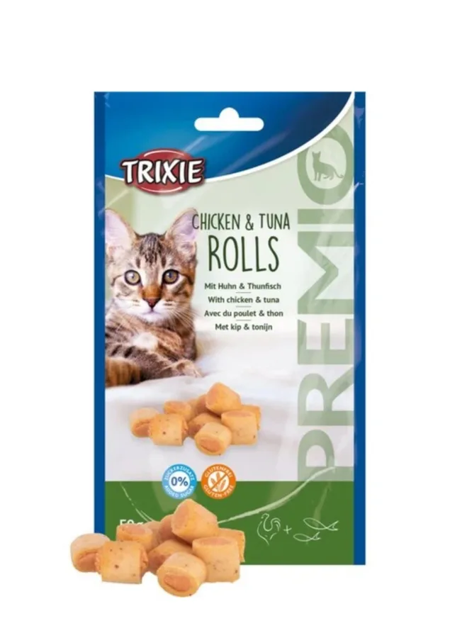 Ласощі Trixie Premio Chicken + Tuna Roll