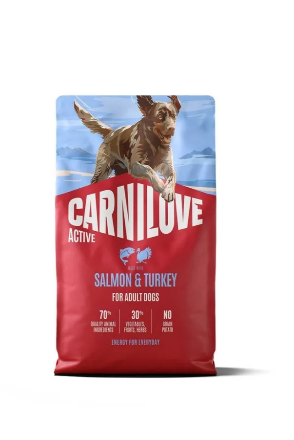 Корм сухий Carnilove Active Salmon & Turkey для собак лосось та індичка 4 кг