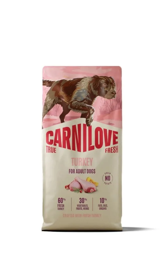 Корм сухий Carnilove True Fresh Turkey для собак індичка 12 кг
