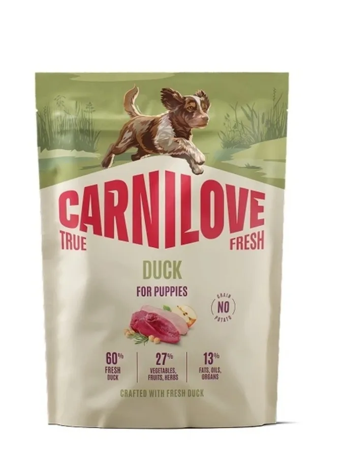 Корм сухий Carnilove True Fresh Puppy для цуценят качка 1,5 кг