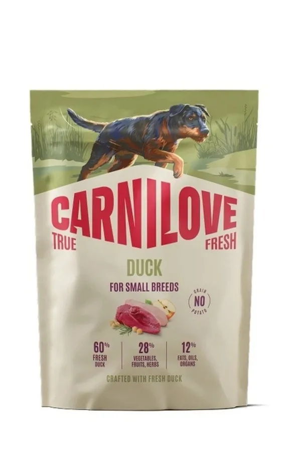 Корм сухий Carnilove True Fresh Duck Small Breed для собак малих порід качка 1,5 кг